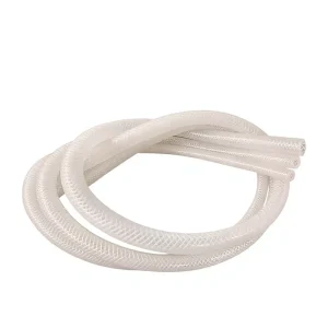 Food Grade Braided Silicone Air Hose Silicone High Temperature Resistant Flexible Silicone Pipe 10mm*16mm