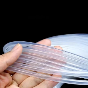 Food Grade Clear Silicone Tubing 1mm 8mm 10mm 1 4″ 5 16″ 2″ Flexible Hose for Kitchen Medical Use
