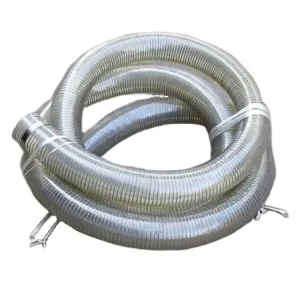 Food Grade Composite Anti Static Flexible PVC Steel Wire Reinforced Suction Hose Spring Hose