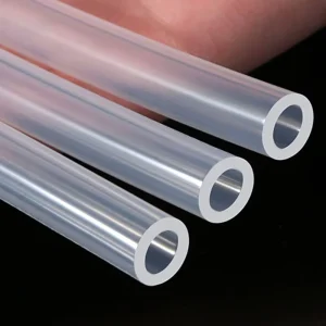 Food Grade Eco friendly Silicone Medical Tube High Temperature Resistant Cutting for Pharmaceutical Laboratory Beverage Use 4mm