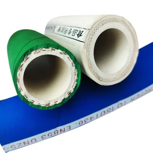 Food Grade Flexible EPDM NBR High Strength Synthetic Fabric Reinforced Wear Resistant Rubber Hose for Milk Juice Beer Cutting