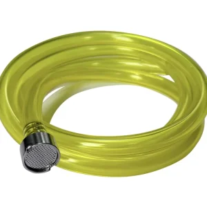 Food Grade Modified PVC Suction Hose Assembly 8mm Diameter 1.5m Length for Disinfection Yellow (Model 6005)