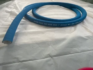 Food Grade Rubber Hose for Transfer of Liquids and Solid Food Materials FDA Approved NBR Hose with Textile Cord or Steel Wire