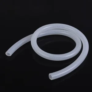 Food Grade Silicone Braided Reinforcing Tube Pressure Resistant Silicone Braid Hose