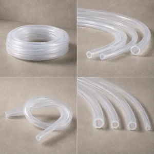 Food Grade Silicone Hose Smooth Surface Easy to Clean Flexible and Stable Tubing for Healthcare Applications