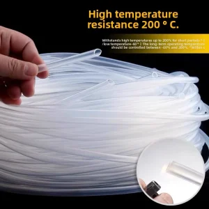 Food Grade Silicone Rubber Tube Tubing Pipe Hose High Temperature Heat Resistant