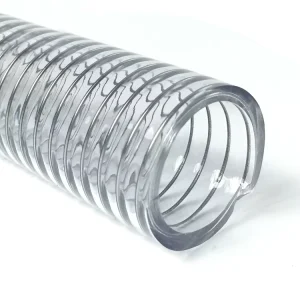Food Grade Spring Hose Reinforced with PVC and Steel Wire Spiral Plastic Tubes