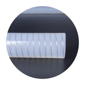 Food Grade Stainless Steel Wire Reinforced Silicone Hose for Dairy Beverage Processing Equipment
