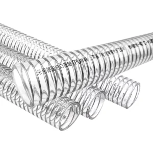 Food Grade Steel Wire Hose for Milk Juice Alcohol TPU Safety Plastic