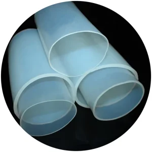 Food Grade Transparent Flexible Silicon Clear Tube Custom Silicon Hoses Large Diameter Silicone Rubber Tube