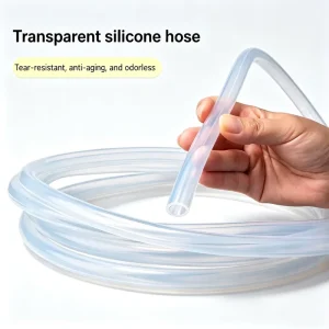 Food Grade Transparent Silicone Hose Odorless Flexible High Temperature Resistant Tube for Water Dispenser Industrial Use