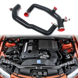 For BMW N54 135i 335i 335xi 535i 535xi Z4 E90 Cold Air Intake 2″ Silicone Inlet Intake Hose Pipe