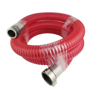 Forestry 2″ x 10′ Red PVC Suction Hose W NPSH Ends