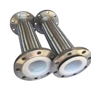 Forged Lined Flange Metal Hose Low Pressure Industrial Chemical Soft Connection Steam Stainless Steel Bellows