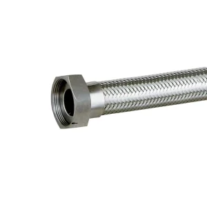 Forged SS304 Stainless Steel Smooth Surface Braided Hose High Pressure Infinite Wave Corrugated Pipe DN8mm