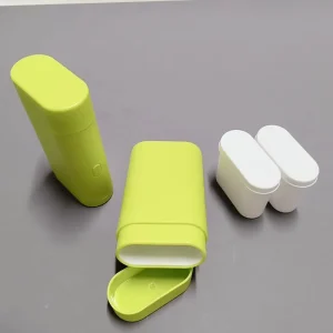 Free Sample 40g Deodorizing Empty Tube Custom Color Powder Blusher Tube Plastic PP Cosmetic Packaging Bottle