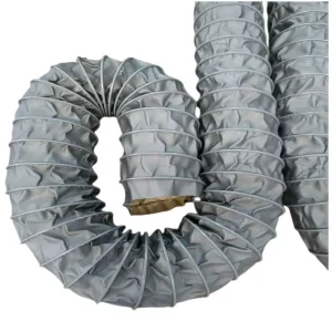 Fresh Air Ventilation Flexible Aluminum Foil Duct Hose Heat Resistant Bendable Vent Pipe Supporting Ceiling Air Diffuser
