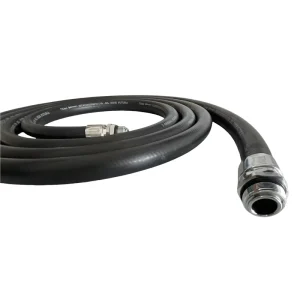 Fuel Oil Diesel Gasoline Rubber Suction Hose with Safety Clamps and Quick Coupling for Oil Station