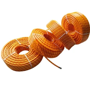 Full Braided Structure High Pressure Performance Spray Hose Cutting Service 2.4mm Wall Thickness for Gardening Cleaning