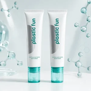 Full Size High Quality Empty Plastic Squeeze Cosmetic Tube Packaging Skincare Tube for Cleanser for Lotion for Cream