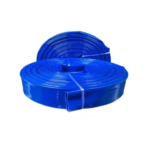 GJ-1 PVC TPU Layflat Discharge Hose Pipe 40/50/75/100/125/150/200mm Customizable Length