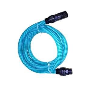 Garden Booster Pump Suction Hose Kit Strainer and Valve Suction Drainage Spiral Reinforced Plastic Hose