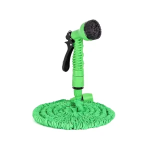 Garden Collapsible Water Hose Expandable 25ft 50ft 75ft 100ft with Sprayer Nozzle