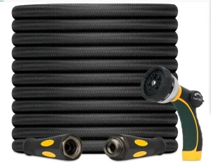 Garden Hose 100 ft Heavy Duty Non-Expandable Outdoor Water Hose Non-Kinking Lightweight
