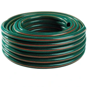 Garden Hose 4 Ply Flexible PVC Irrigation Hose UV Resistant Temperature Range -25C 60C 1/2″ 1″ Diameter 15m-50m Lengths 24