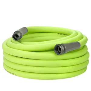 Garden Hose 5/8 In. X 50 Ft. Lightweight All-Weather Water Hose Durable and Flexible Leak-Free Connections