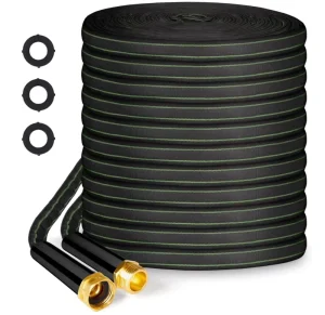 Garden Hose 50ft 5/8″ Diameter High Pressure 700 PSI Non Expandable Kink Free Leakproof Durable Lightweight Hose