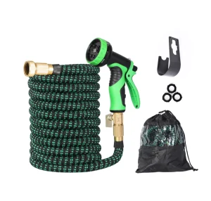 Garden Hose 50ft Water Hose with 10 Function Nozzle Leakproof Lightweight Expandable Flexible Hose