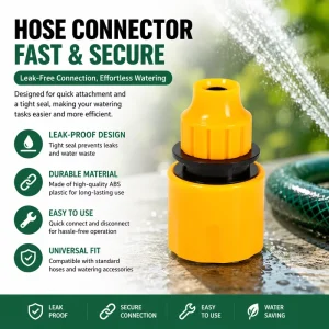Garden Hose Connectors 8/11mm Quick Connect Water Pipe Joint Hose Fitting Adapter for Garden Watering Systems