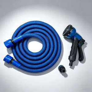 Garden Hose Pipe 75ft/100ft/150ft/200ft Expandable Garden Hosepipe Strongest Double Latex Inner Tube with 7 Function Spray Gun