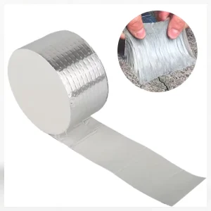 Garden Hose Roof Repair Self adhesive Butyl Aluminium Foil Sealing Tape Super Waterproof Duct Sealing Tape