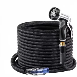 Garden Hose Ultra Lightweight Non Expanding 10 Function Sprayer Leak Proof Pressure Resistant Yard Outdoor Washing Car