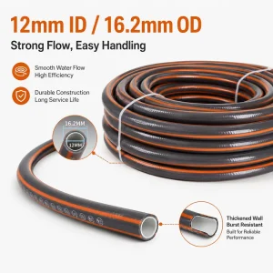 Garden Hose Water Factory Customization 33ft 50ft 75ft Durable Wear-resistant Garden Hose Pipe Premium Pvc Watering Garden Hose
