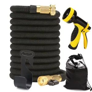 Garden Household Thickened High Pressure Retractable Outdoor Garden Watering Tool 100FT Expandable Garden Hose