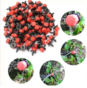 Garden Irrigation 0 120 L h Flow Adjustable Emitter Irrigation Dripper for PE Pipe Farm Irrigation System