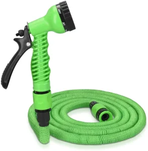 Garden Magic Expandable Water Spray Gun Hose Wear Resistant Elastic Folding Irrigation Garden Hose Made of Durable Rubber