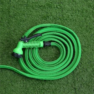 Garden Magic Hose Pipe Expandable Water Spray Gun Garden Hoses Wear Resistant Elastic Folding Hose