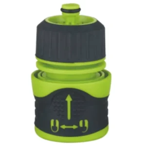 Garden Plastic Tube Water Tap Hose Pipe End Female Connectors with Water Stop