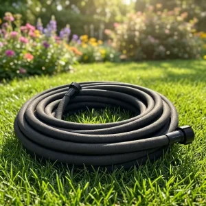 Garden Soaker Hose Flexible PE Irrigation Pipe Water Saving Drip Seep Hose for Lawn Garden Plant Watering