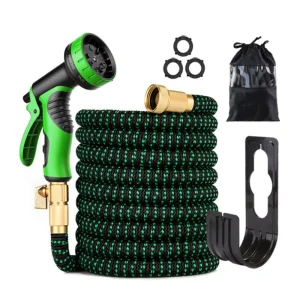Garden Watering Gun Spray Hose Pipe Flexible Expanding Telescopic Expandable Magic Water Garden Hose for Car Wash