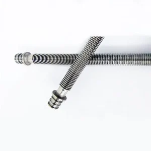 Gas Line Semiconductor Flexible Corrugated Hose Stainless Steel High Precision Joint Braided Exhaust Hose