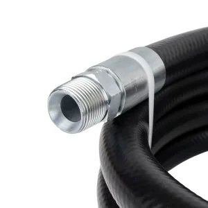 Gas Station Fuel Hose Durable Flexible 3/4″ EN 1360 Refilling Hose Compatible with E10 E15 E85 Gasoline