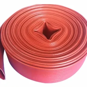 High Safety Flexible Fireproof Coating PVC Fire Hose for Public Water Supply Firefighting