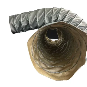 Glass Fiber Duct High Temperature Ventilation Duct Polyester Glass Fiber Duct Clamped Duct