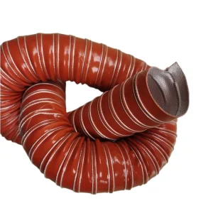 Glass Fiber Silicone Hose Flexible Wear Resistant Air Duct
