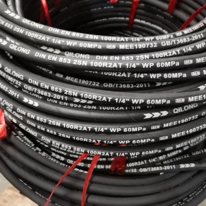 Good Oil Resistance Spiral Hydraulic Rubber Hoses for Vessel
